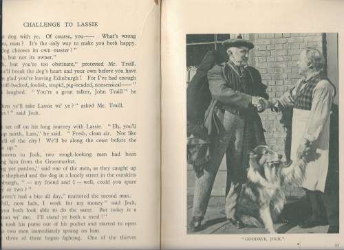 CHALLENGE TO LASSIE- STORY TO THE FILM