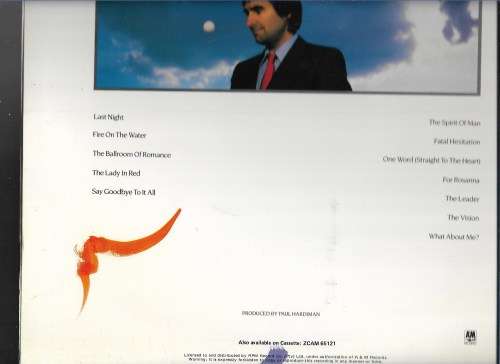 CHRIS DE BURGH- INTO THE LIGHT  (LP RECORD)