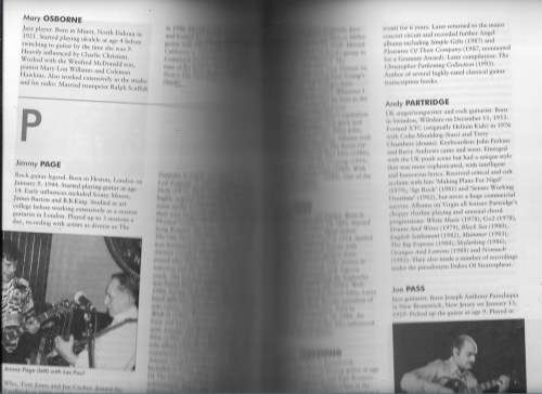 THE GUITARIST BOOK OF GUITAR PLAYERS- CLIFF DOUSE