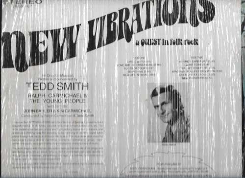 TEDD SMITH- NEW VIBRATIONS- A QUEST IN FOLK ROCK (LP RECORD)