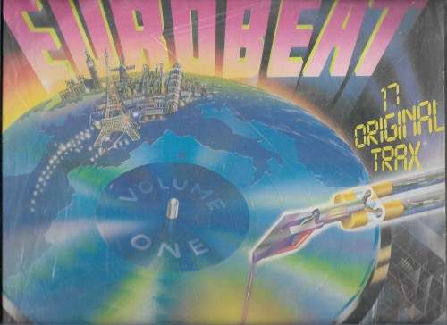 EUROBEAT- 17 ORIGINAL TRAX- VARIOUS ARTISTS (LP RECORD)