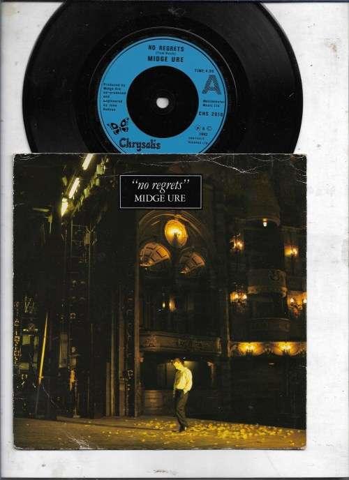 NO REGRETS- MIDGE URE (SEVEN SINGLE)