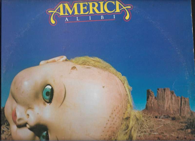AMERICA- ALIBI (LP RECORD)