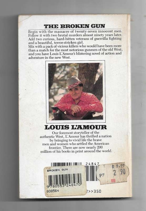 THE BROKEN GUN- LOUIS L`AMOUR