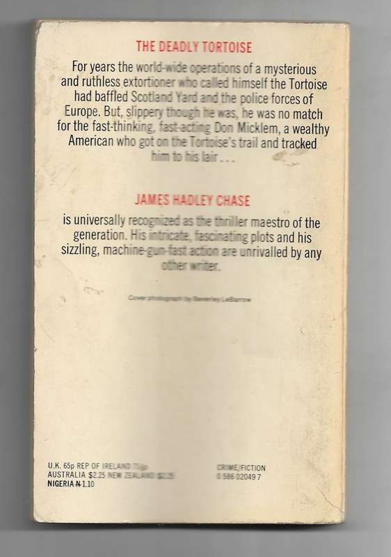 MISSION TO SIENA- JAMES HADLEY CHASE