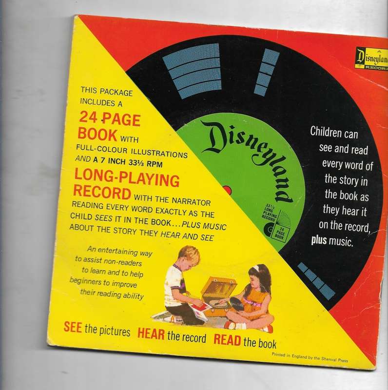 BAMBI- A DISNEYLAND RECORD AND BOOK