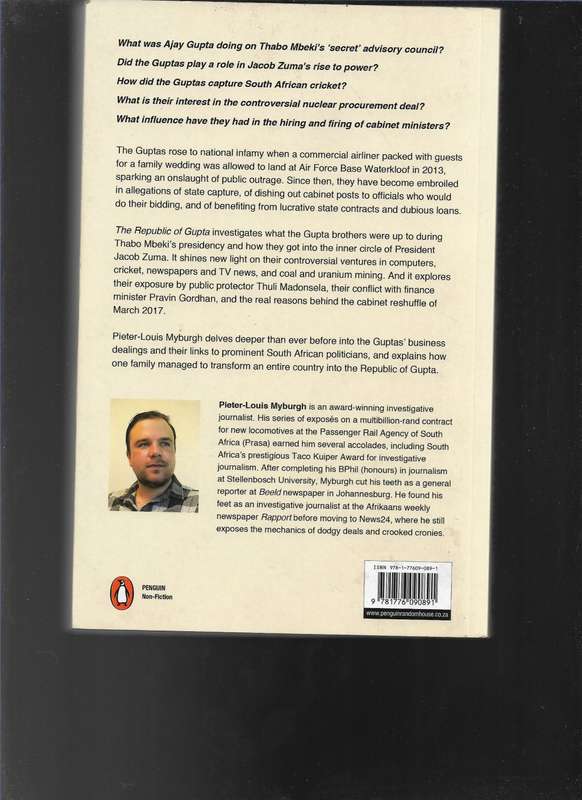 THE REPUBLIC OF GUPTA- PIETER LOUIS MYBURGH