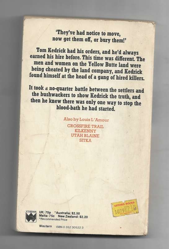 SHOWDOWN AT YELLOW BUTTE- LOUIS L `AMOUR