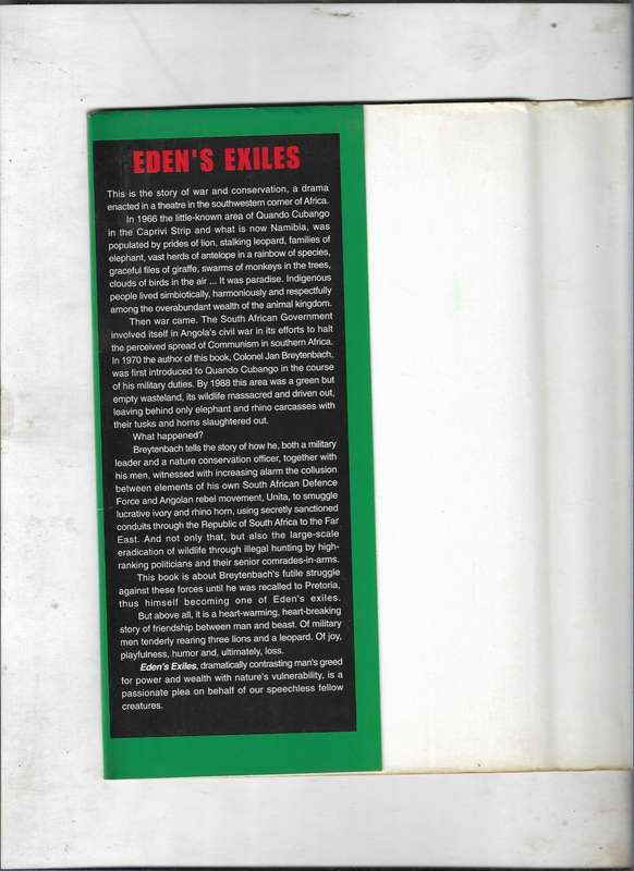 EDEN`S EXILES- JAN BREYTENBACH