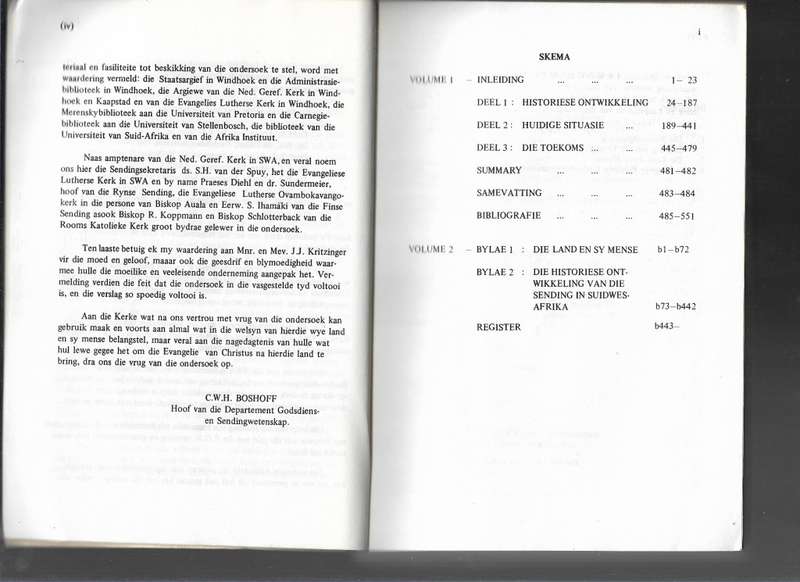 SENDING EN KERK IN SUIDWES- AFRIKA- J J KRITZINGER VOL 1 EN 2