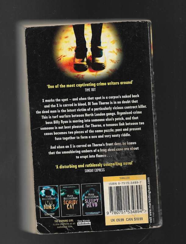 THE BURNING GIRL- MARK BILLINGHAM