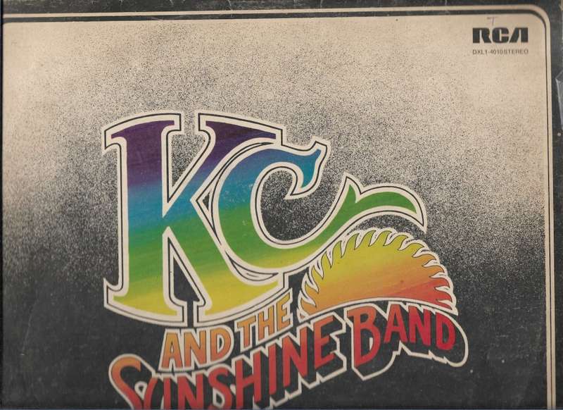 KC AND THE SUNSHINE BAND (LP RECORD)