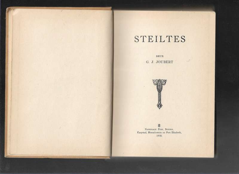 STEILTES- G. J. JOUBERT