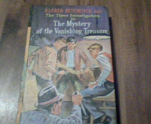 ALFRED HITCHCOCK AND THE THREE INVESTIGATORS- THE MYSTERY OF THE VANISHING TREASURE.