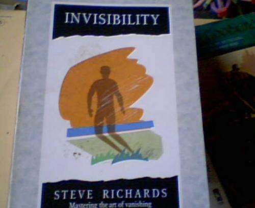 INVISIBILITY- STEVE RICHARDS