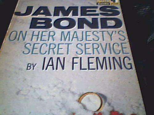 JAMES BOND- ON HER MAJESTY'S SECRET SERVICE- IAN FLEMMING