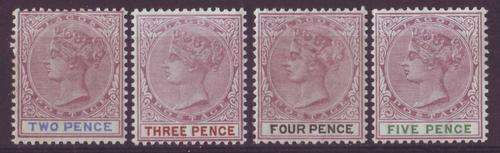 QUEEN VIC - LAGOS - NICE MINT SET - WMK CROWN CA