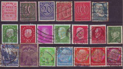*** GERMANY - MOSTLY FINE USED - UNCHECKED ***