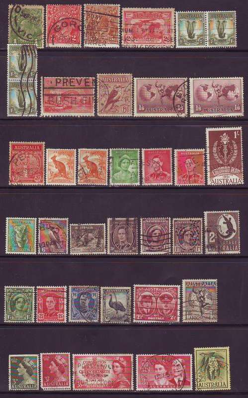 AUSTALIA - EARLY SELECTION OF AUSTRALIA - NOT CHECKED