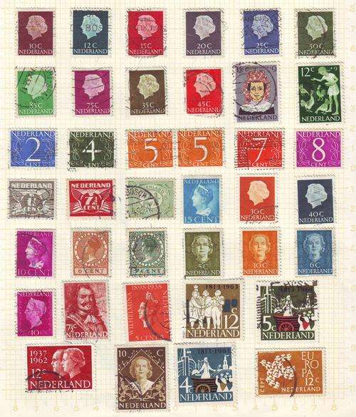 NETHERLANDS - FINE USED ON PAGE