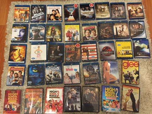 Blurays & DVDs bundle!!