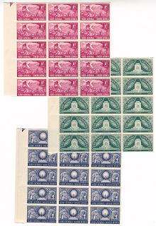 SOUTH AFRICA VOR MON BLOCK SET NH MINT