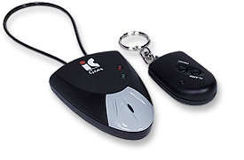 NOTEBOOK ALARM WITH REMOTE CONTROLL