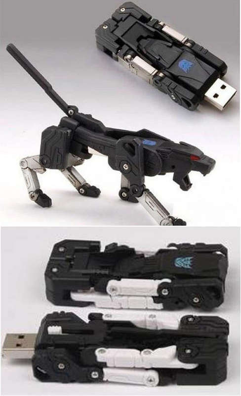 Brand New Transformer Robot Dog 2gb flash drive usb 2.0