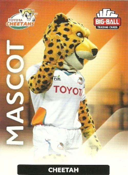 CHEETAH - 2012 BIG BALL RUGBY MASCOT CARD 051