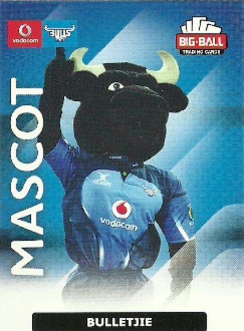 BULLETJIE - 2012 BIG BALL RUGBY MASCOT CARD 003