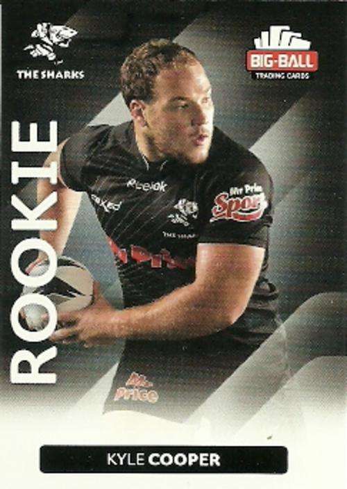 KYLE COOPER - 2012 BIG BALL RUGBY ROOKIE CARD 227