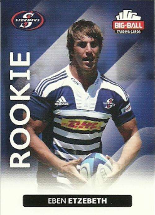 EBEN ETZEBETH - 2012 BIG BALL RUGBY ROOKIE CARD 173