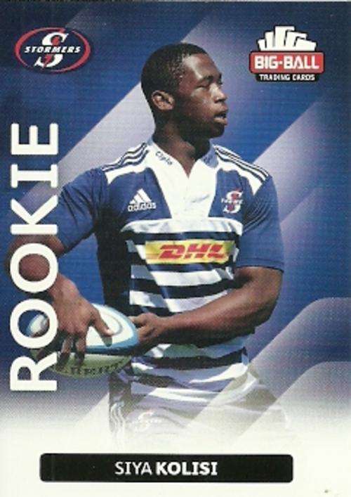 SIYA KOLISI - 2012 BIG BALL RUGBY ROOKIE CARD 195