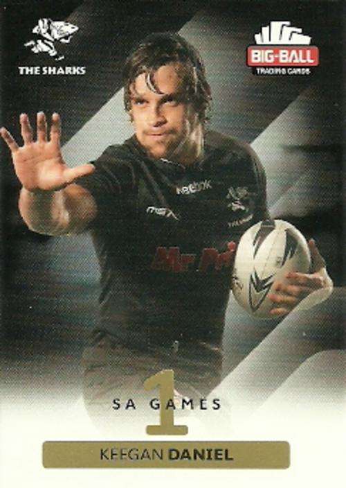 KEEGAN DANIEL - 2012 BIG BALL RUGBY BASE CARD 226