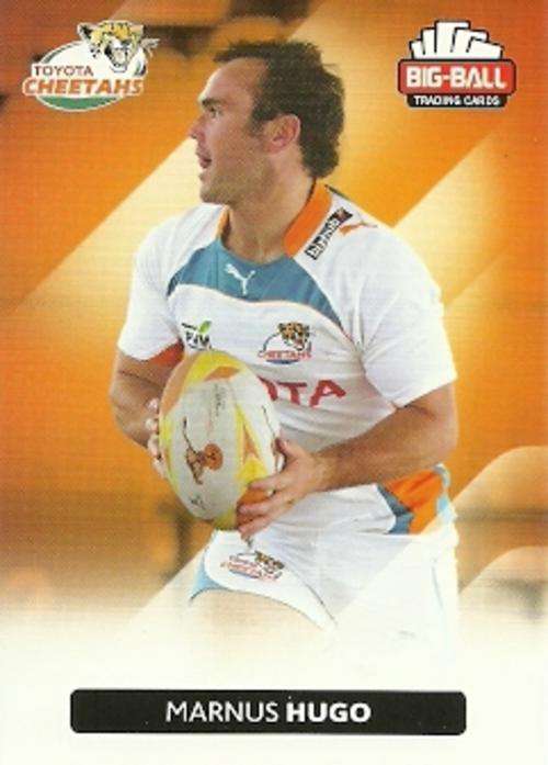 MARNUS HUGO - 2012 BIG BALL RUGBY BASE CARD 082
