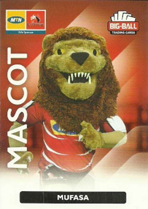 MUFASA - 2012 BIG BALL RUGBY MASCOT CARD 103