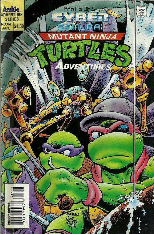 Mutant Ninja Turtles Adventures NO. 64