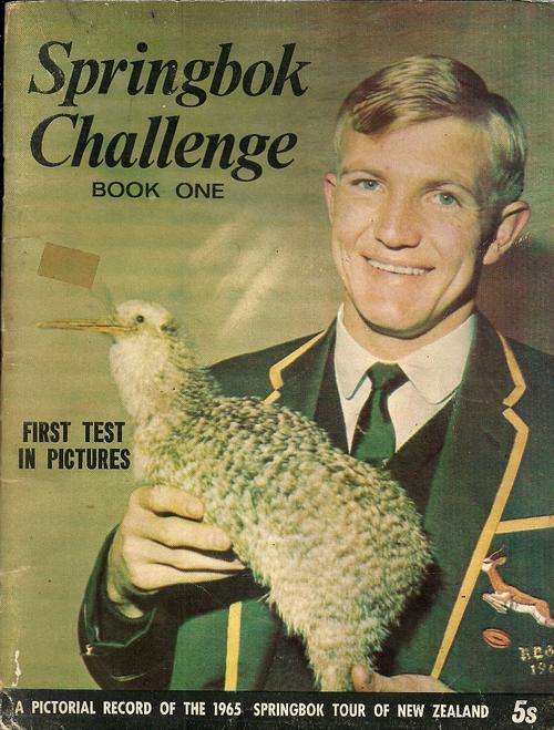 Springbok Challenge ( Book 1 ) : A pictorial record of 1965 Springbok tour of New Zealand
