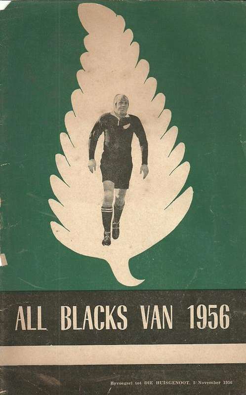All Blacks Van 1956 Tour Brochure