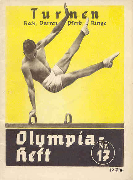 1936 Berlin Olympic Games Booklet Nr. 17 - Turnen