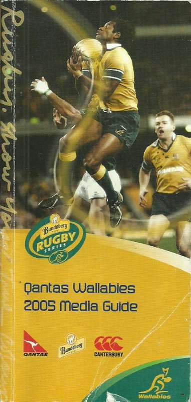 2005 Wallabies Media Guide