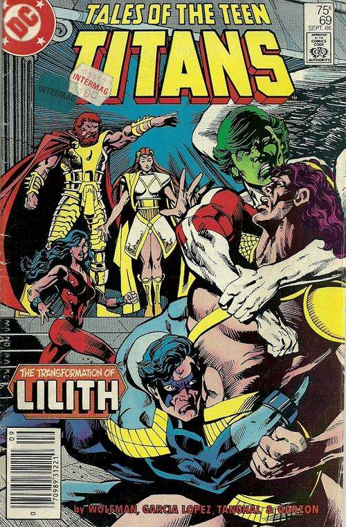 Tales Of The Teen Titans - Sep 1986  Issue # 69