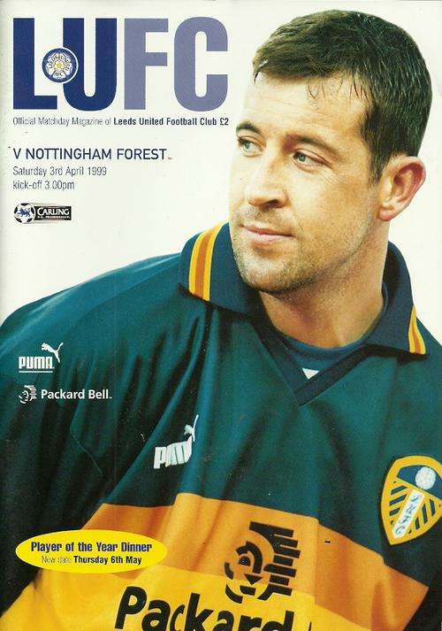 Leeds United v Nottingham Forest 1998/99 Premiership League Match Programme