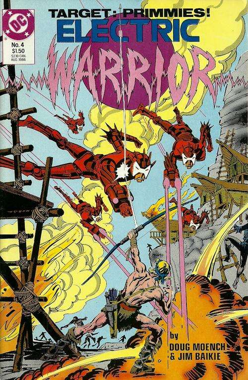 ELECTRIC WARRIOR - Issue # 4 Aug 1986
