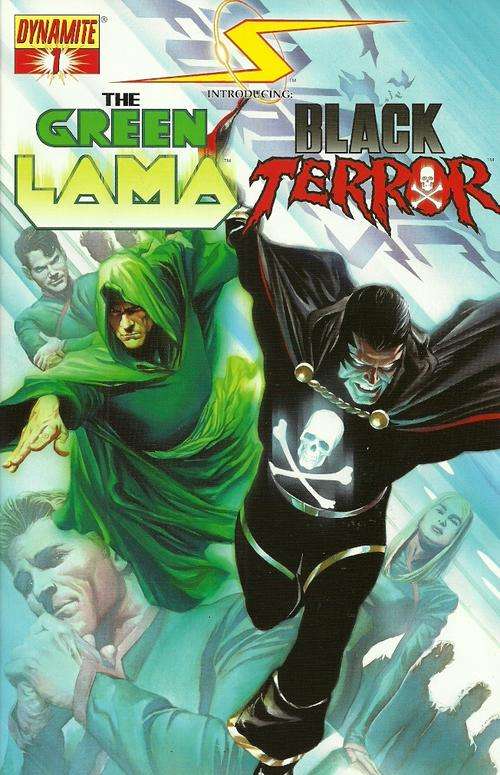 THE GREEN LAMA vs BLACK TERROR - Issue # 1