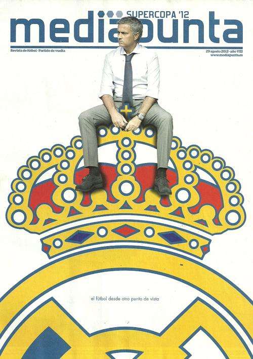 Real Madrid v FC Barcelona 2012/13 Spain Super Cup 2nd Leg Match Programme