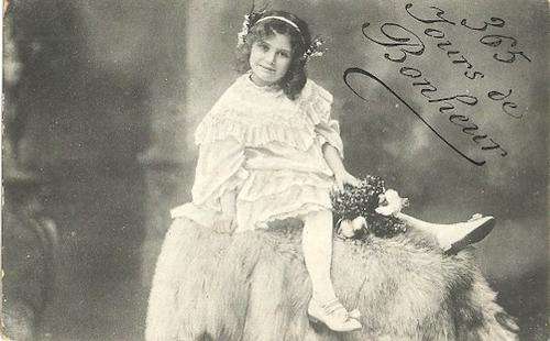 Belgium Vintage Postcard - 1907 365 Jours de Bonheur