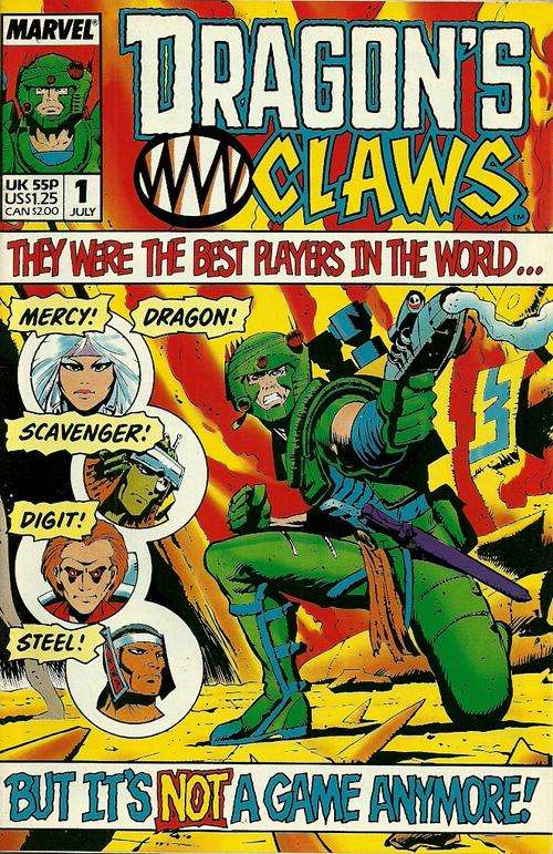 DRAGON`S CLAWS - Issue # 1 July 1988