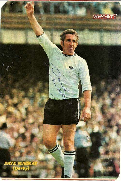 Dave MacKay Tottenham Hotspur / Derby County - Autograph