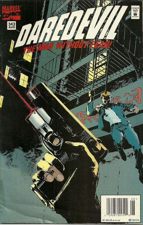 DAREDEVIL - Issue # 343 Aug 1995